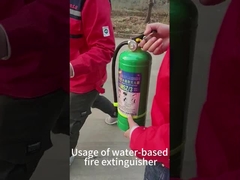 Metode penggunaan pemadam kebakaran berbasis air dan penggunaan pemadam kebakaran