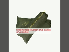 Pencegahan banjir darurat kantong pasir kanvas kantong pasir