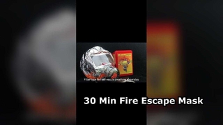 Perlindungan CO Masker Pelarian Kebakaran 30 Menit