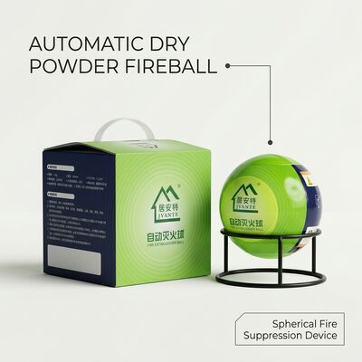 1.2KG fire ball、Dry powder fire ball、Belt support、green.Put out a fire\Fire suppression class	A/B/C/D/E/F class fire