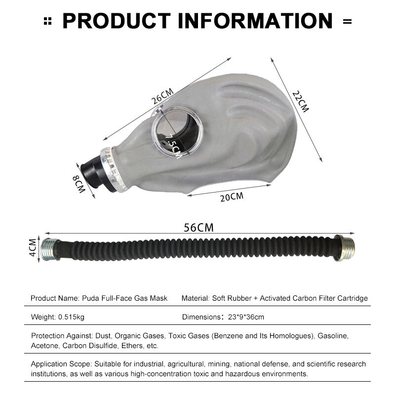 Industrial and agricultural special-purpose all-in-one protective mask with filter cartridge
