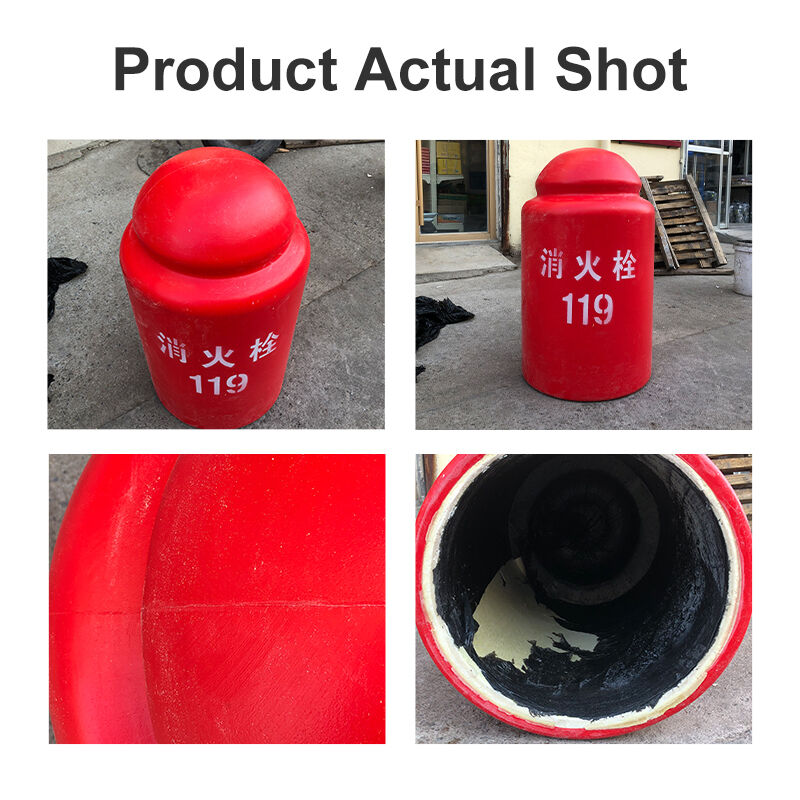 FRP Fire Hydrant Insulation Cover With 4cm Polyurethane Insulation Anti Freezing Durable Customizable