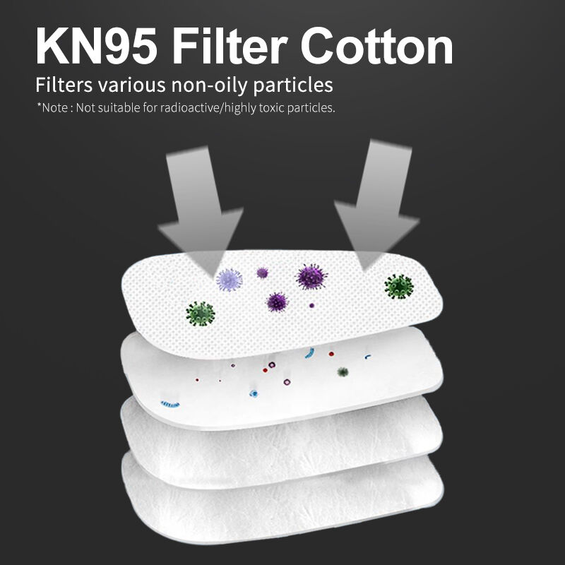 papr MJ-4006 EN136-Certified KN95 Filter Gas Mask Anti Dust For Construction Mining Chemical Painting Safety