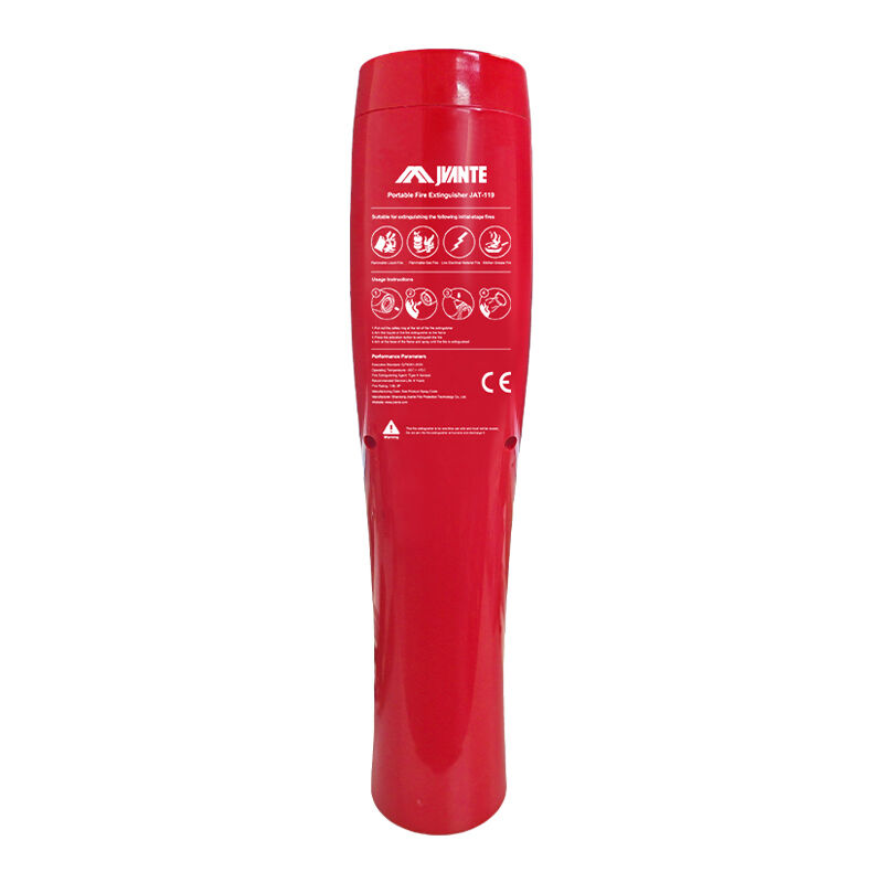 Portable K-Type Aerosol Fire Extinguisher JAT-119 | 13B 5F Rating for B/C/E/F Fires | Car Home Kitchen Use