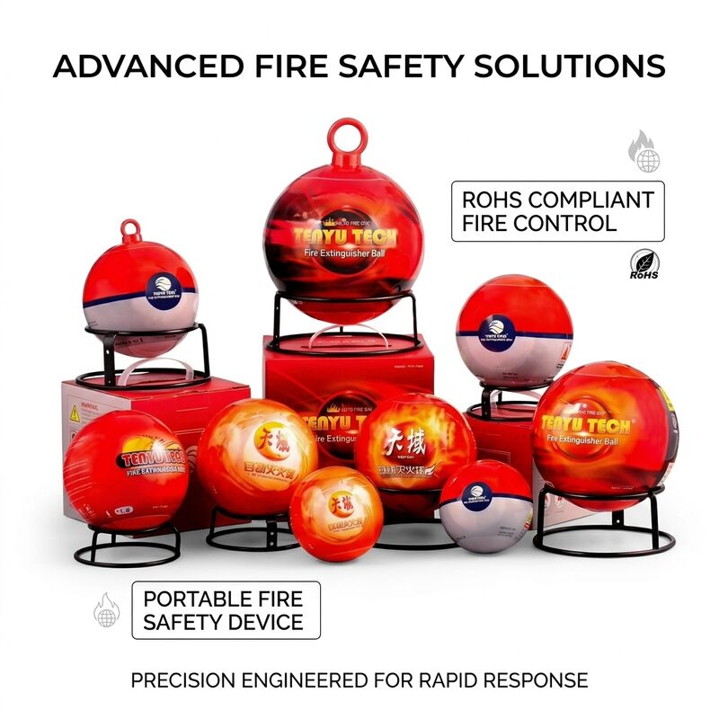 Automatic fire ball, CE, red  4KG