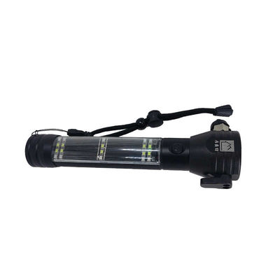 Aluminium Alloy Multifunction Emergency Flashlight Multifunctional Torch 310g