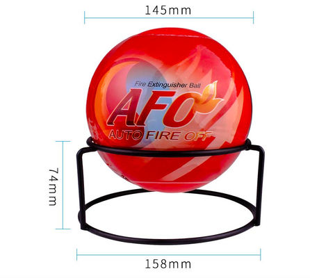 Dia 15cm Bola pemadam kebakaran Bola pemadam kebakaran Jarak pemadam 3m
