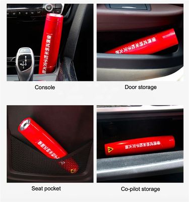 Pemadam kebakaran mini portabel busa aerosol 8 bar untuk kendaraan