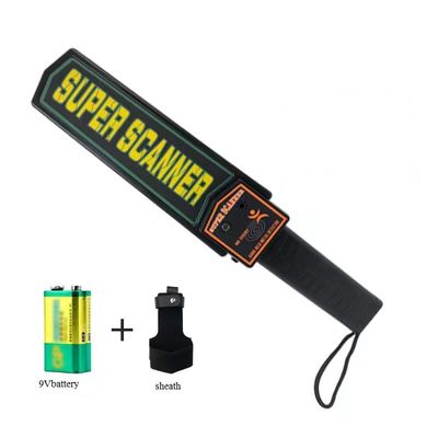 9V Baterai Detektor Logam Handheld Deteksi Objek Logam