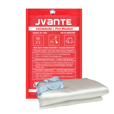 Ringan Suhu Tinggi Mobil Fire Blanket Fire Shelter Blanket 1,2m*1,2m 1,8m*1,8m