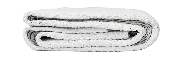 Ketebalan 2mm, Bisa disesuaikan ukuran, Keramik Serat Fire Blanket, Putih, tahan api suhu tinggi berdiri produk pertolongan pertama