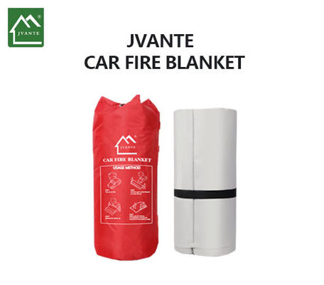 600g/M2 High Silica Glass Fiber Fireproof Blanket Perlindungan Keamanan Untuk Mobil