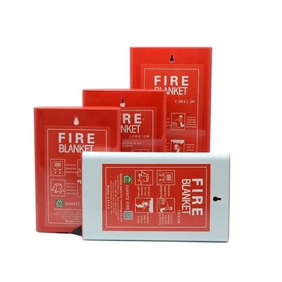 Fiberglass Fire Blanket Putih 1.2*1.2 Rumah Dapur 430gsm