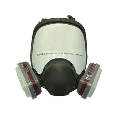 papr MJ-4006 EN136-Certified KN95 Filter Gas Mask Anti Dust Untuk Konstruksi Pertambangan